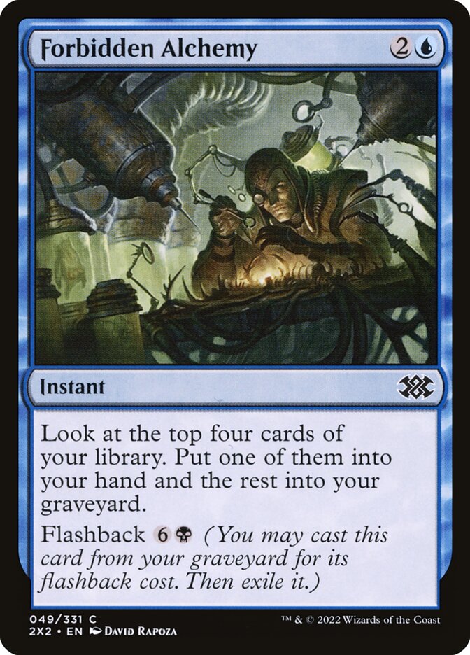 Forbidden Alchemy 49/331 (Double Masters 2022)  - Foil