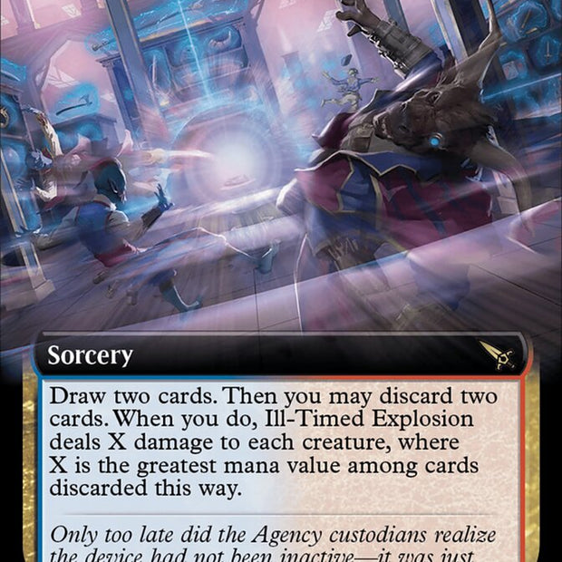 Ill-Timed Explosion 416/286 (Murders at Karlov Manor)  - Extended Art