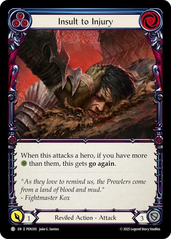 Insult To Injury PEN305 (Compendium of Rathe) 