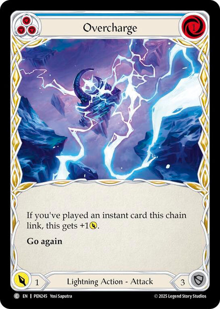 Overcharge PEN245 (Compendium of Rathe)  - Rainbow Foil