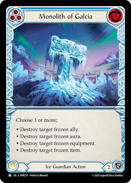 Monolith Of Galcia PEN225 (Compendium of Rathe) 