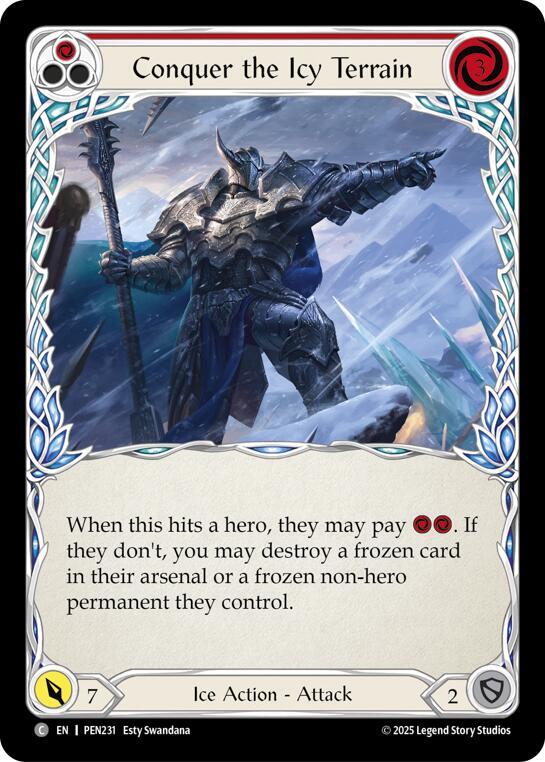 Conquer The Icy Terrain PEN231 (Compendium of Rathe) 