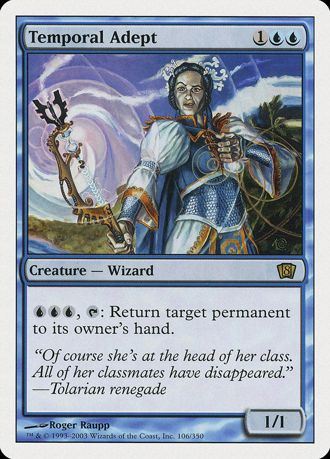 Temporal Adept 106 (8th Edition) 