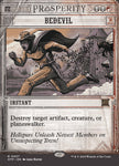 Bedevil 37 (Outlaws of Thunder Junction: Breaking News)  - Foil
