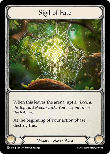 Sigil Of Fate PEN120 (Compendium of Rathe) 