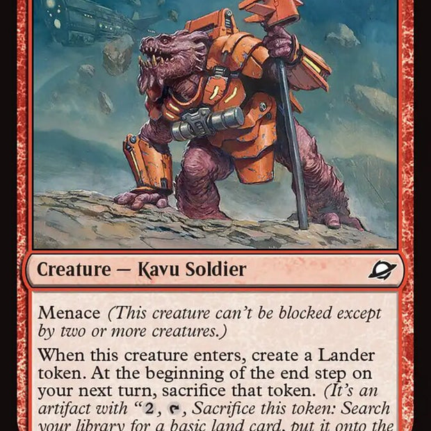 Kav Landseeker 138/276 (Edge of Eternities)  - Foil