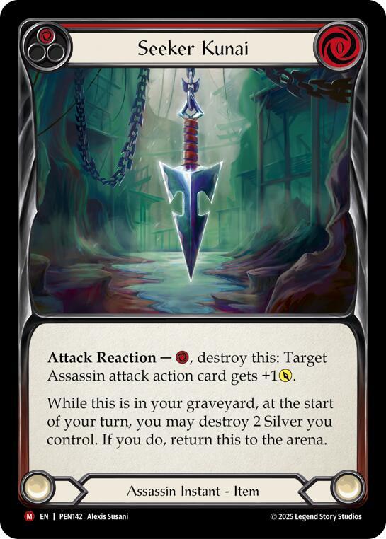 Seeker Kunai PEN142 (Compendium of Rathe) 