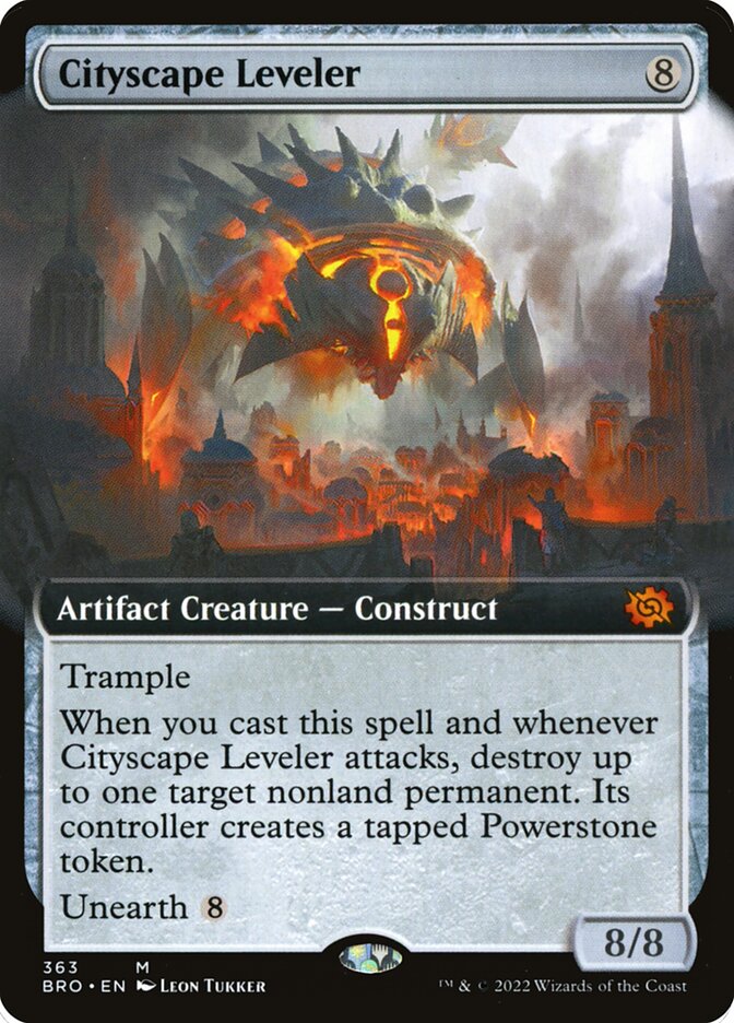 Cityscape Leveler 363/287 (The Brothers' War) 