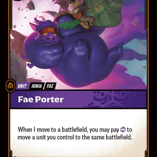 Fae Porter 125/221 (Spiritforged)  - Foil