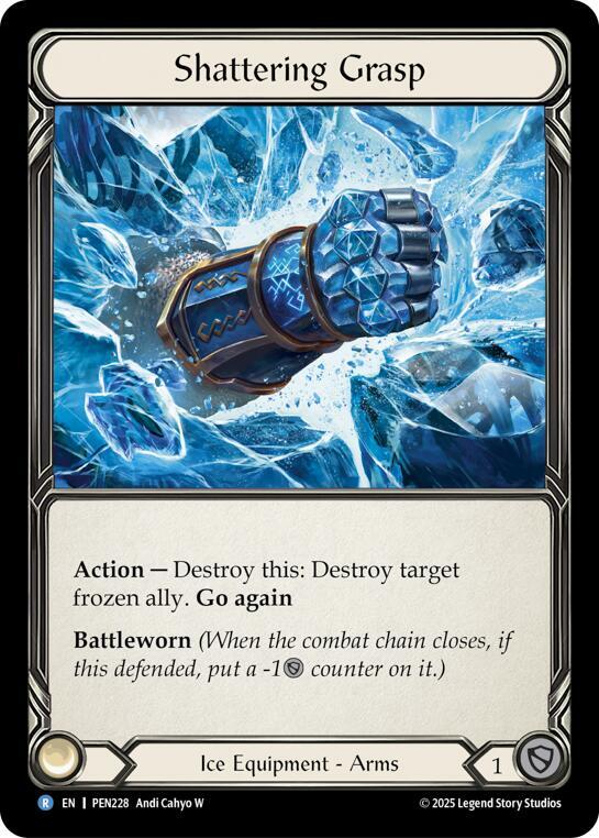 Shattering Grasp PEN228 (Compendium of Rathe) 