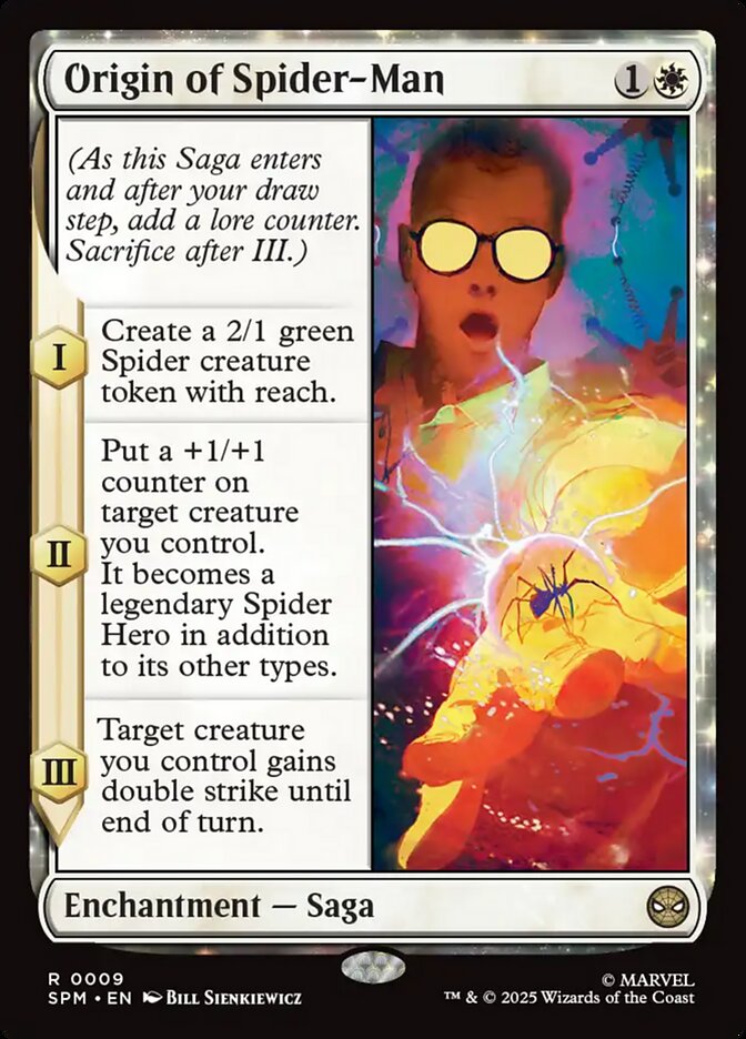 Origin of Spider-Man 9/198 (Marvel's Spider-Man)  - Foil