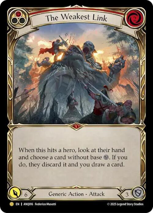 The Weakest Link ANQ016 (Compendium of Rathe - Antiquity Pack) 