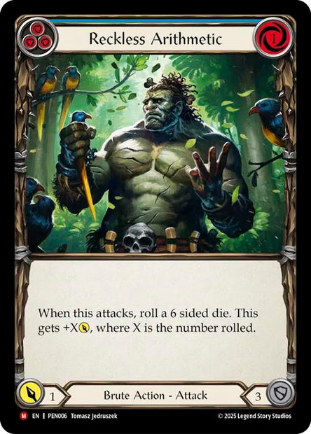 Reckless Arithmetic Blue () 