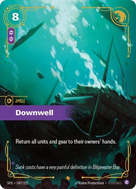 Downwell 147/221 (Spiritforged)  - Foil