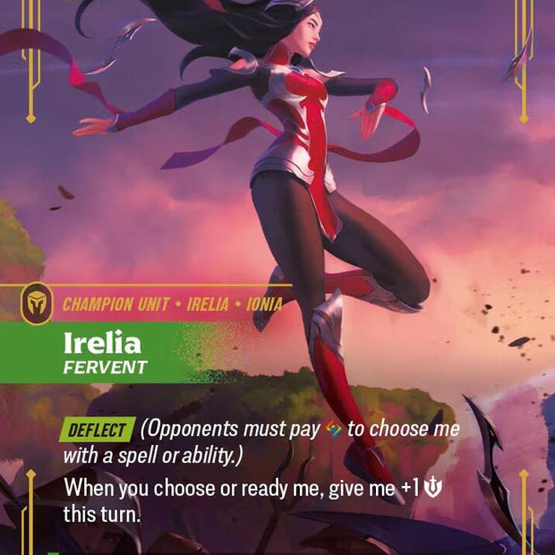 Irelia - Fervent 057/221 (Spiritforged)  - Foil