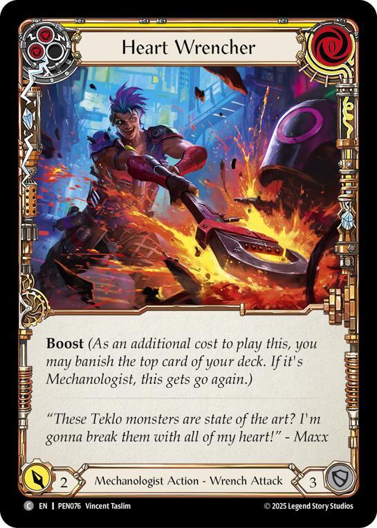 Heart Wrencher Yellow () 