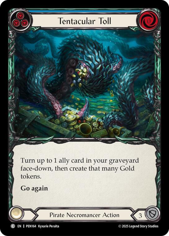 Tentacular Toll PEN164 (Compendium of Rathe)  - Rainbow Foil