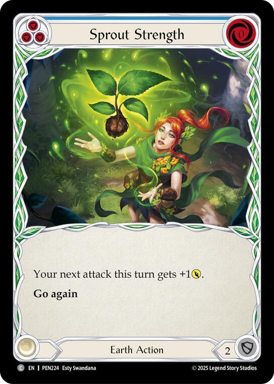 Sprout Strength PEN224 (Compendium of Rathe)  - Rainbow Foil