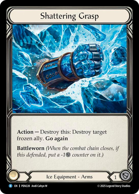 Shattering Grasp PEN228 (Compendium of Rathe) 