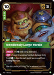 Needlessly Large Yordle 55/221 (Spiritforged)  - Foil