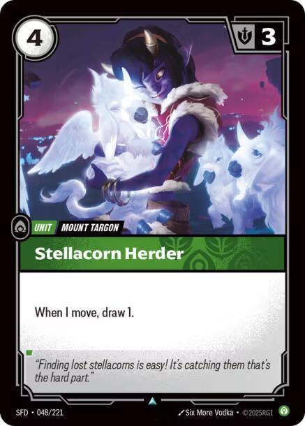 Stellacorn Herder 48/221 (Spiritforged)  - Foil