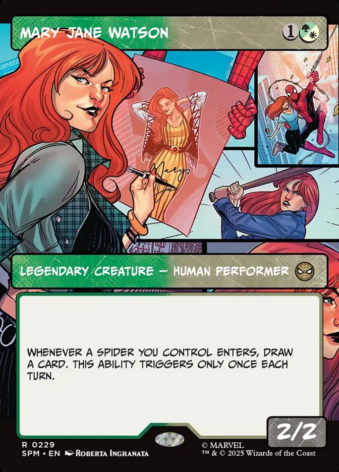 Mary Jane Watson 229/198 (Marvel's Spider-Man)  - Showcase