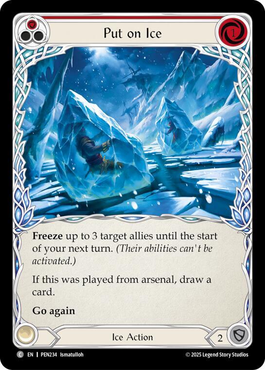 Put On Ice PEN234 (Compendium of Rathe)  - Rainbow Foil