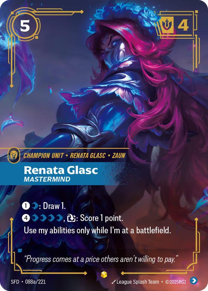 Renata Glasc - Mastermind 88a/221 (Spiritforged)  - Foil