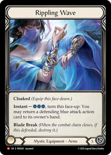 Rippling Wave PEN265 (Compendium of Rathe)  - Cold Foil