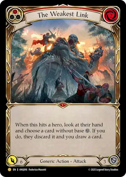 The Weakest Link ANQ016 (Compendium of Rathe - Antiquity Pack) 