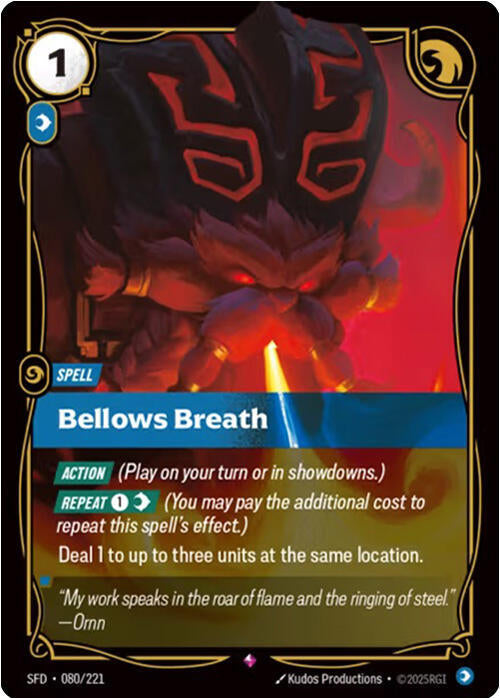 Bellows Breath 80/221 (Spiritforged)  - Foil