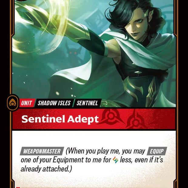 Sentinel Adept 8/221 (Spiritforged)  - Foil