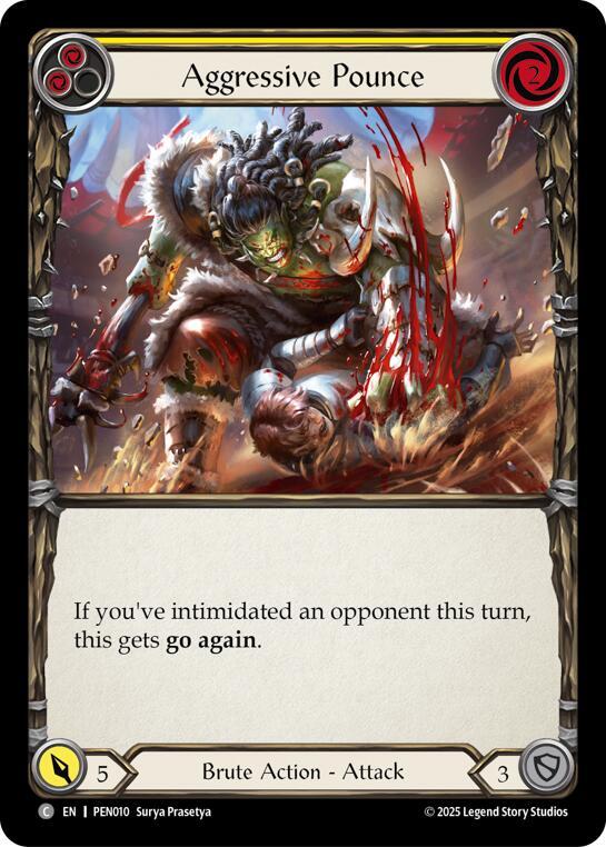 Aggressive Pounce Yellow () 