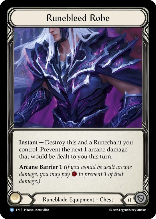 Runebleed Robe PEN094 (Compendium of Rathe) 