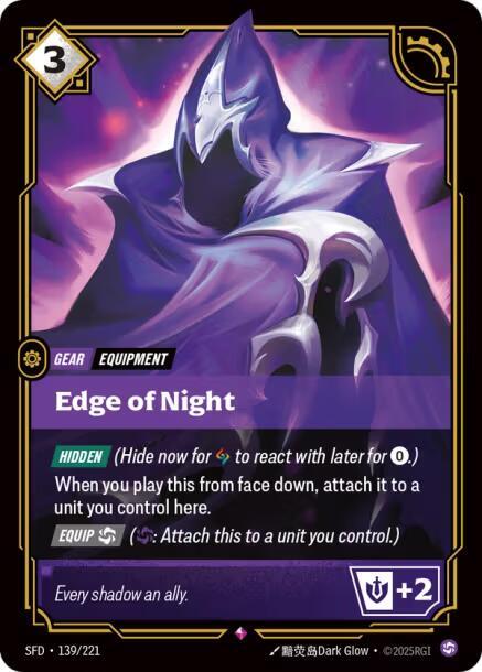 Edge of Night 139/221 (Spiritforged)  - Foil