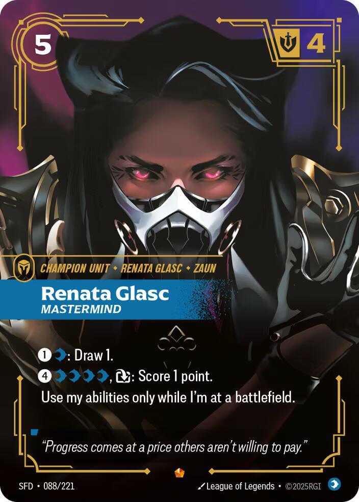 Renata Glasc - Mastermind 088/221 (Spiritforged)  - Foil