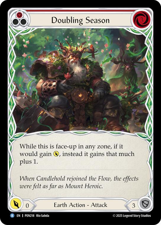 Doubling Season PEN218 (Compendium of Rathe) 