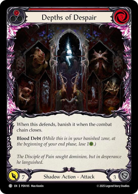 Depths Of Despair PEN195 (Compendium of Rathe)  - Rainbow Foil