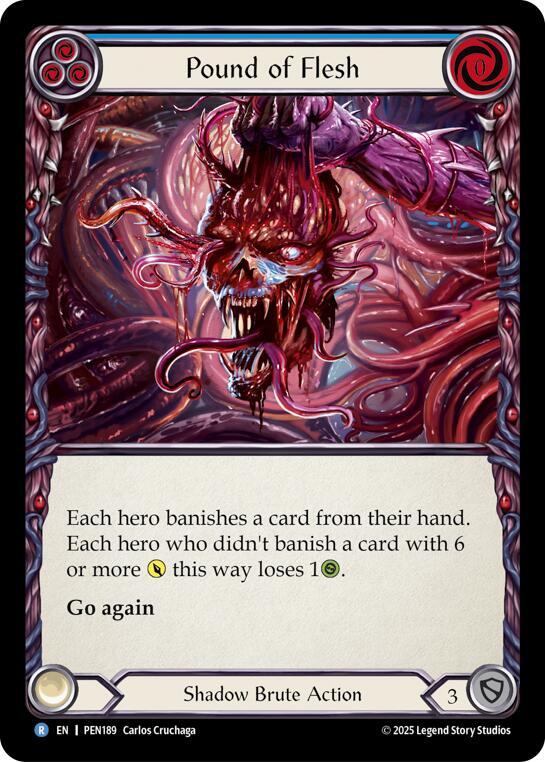 Pound Of Flesh PEN189 (Compendium of Rathe)  - Rainbow Foil