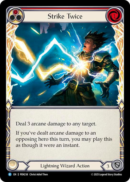 Strike Twice PEN238 (Compendium of Rathe)  - Rainbow Foil