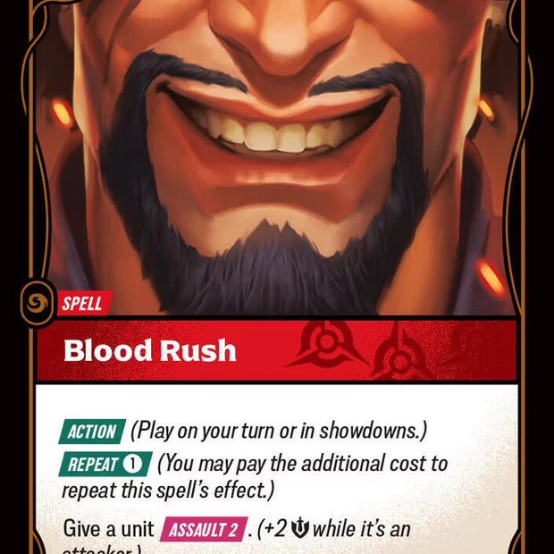 Blood Rush 3/221 (Spiritforged)  - Foil