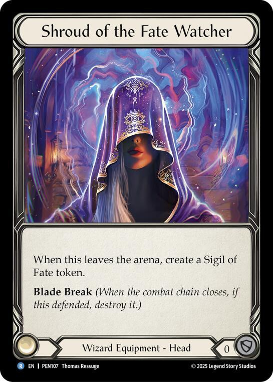 Shroud Of The Fate Watcher PEN107 (Compendium of Rathe) 