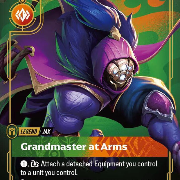 Jax - Grandmaster At Arms 193/221 (Spiritforged)  - Foil