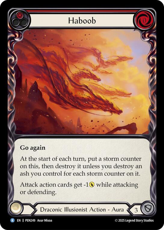 Haboob Red ()  - Rainbow Foil