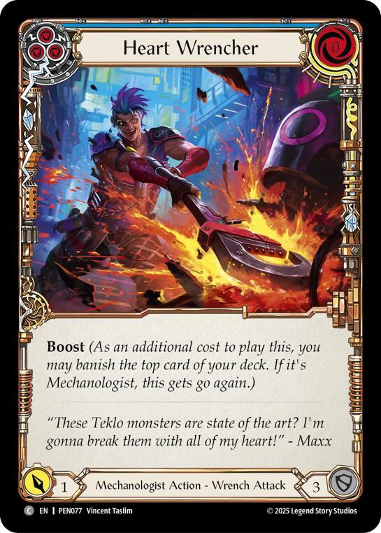 Heart Wrencher Blue () 