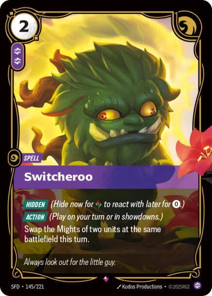 Switcheroo 145/221 (Spiritforged)  - Foil