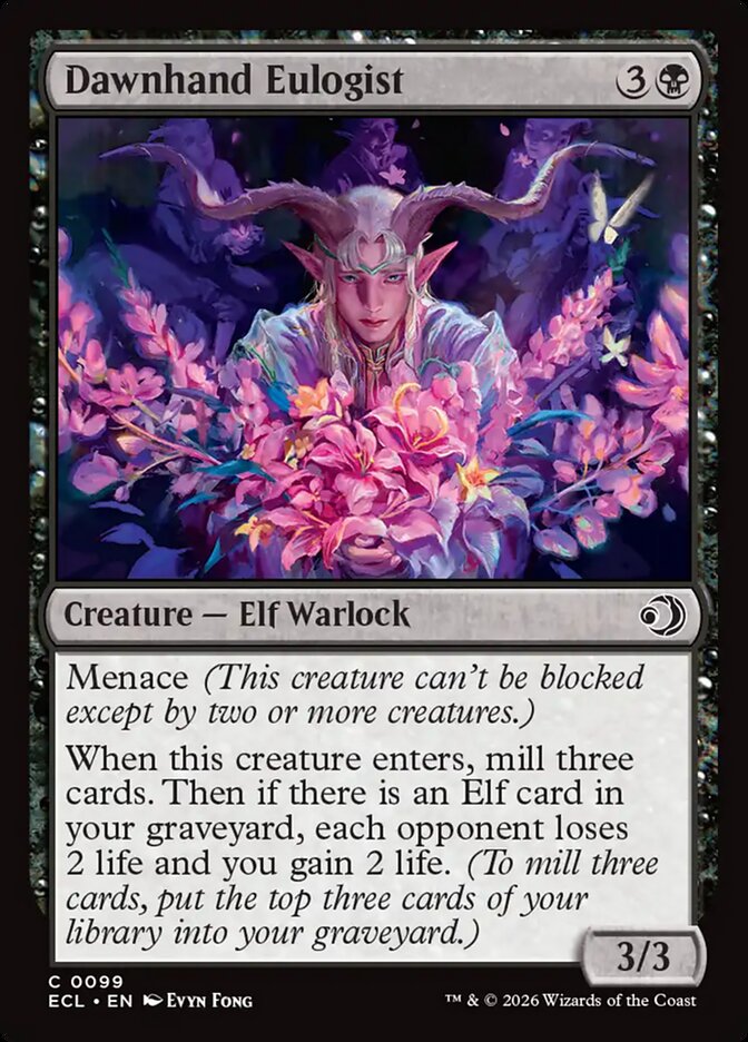 Dawnhand Eulogist 99/273 (Lorwyn Eclipsed)  - Foil