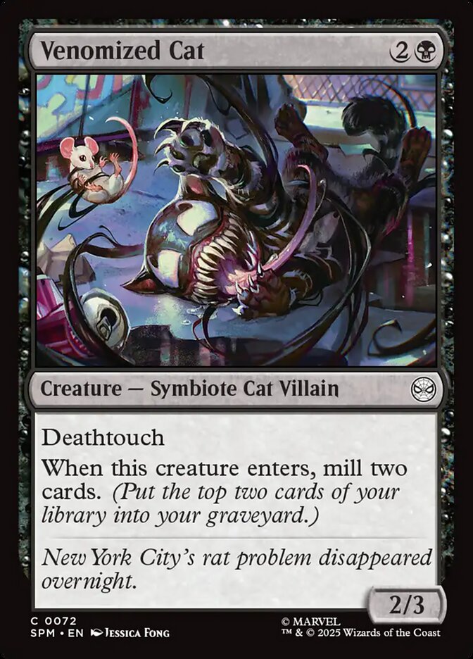 Venomized Cat 72 (Marvel's Spider-Man) 