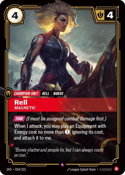 Rell - Magnetic 24/221 (Spiritforged)  - Foil