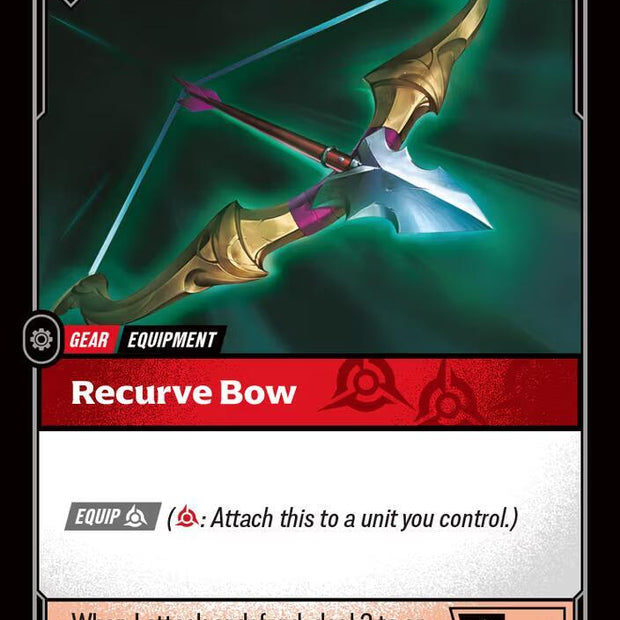 Recurve Bow 16/221 (Spiritforged)  - Foil